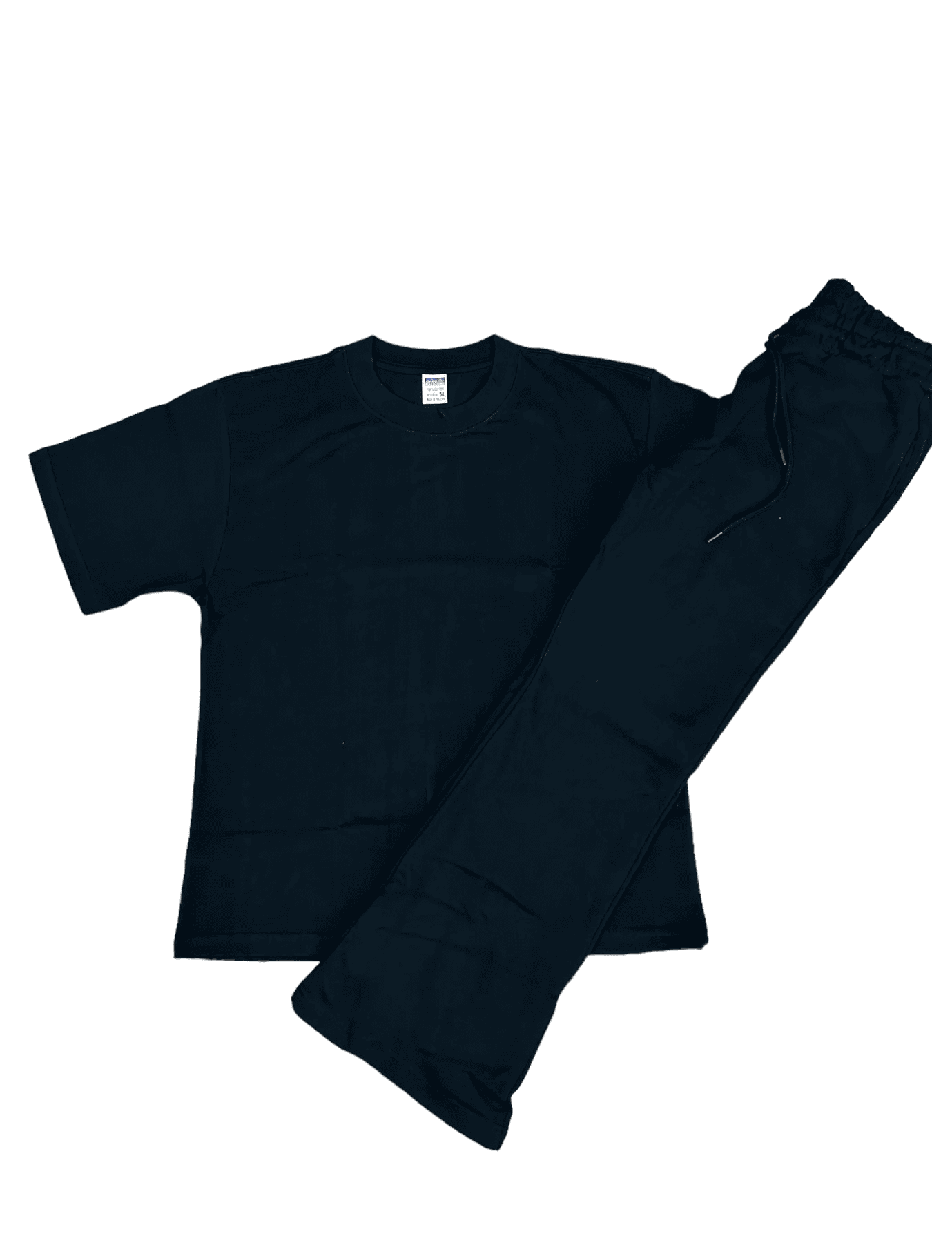 T-shirt and stacked pants 3 colors