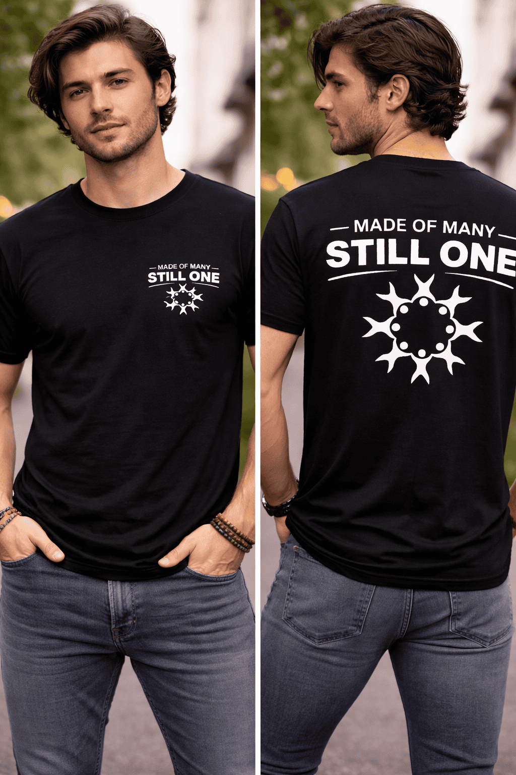 Made of Many Still One t-shirt