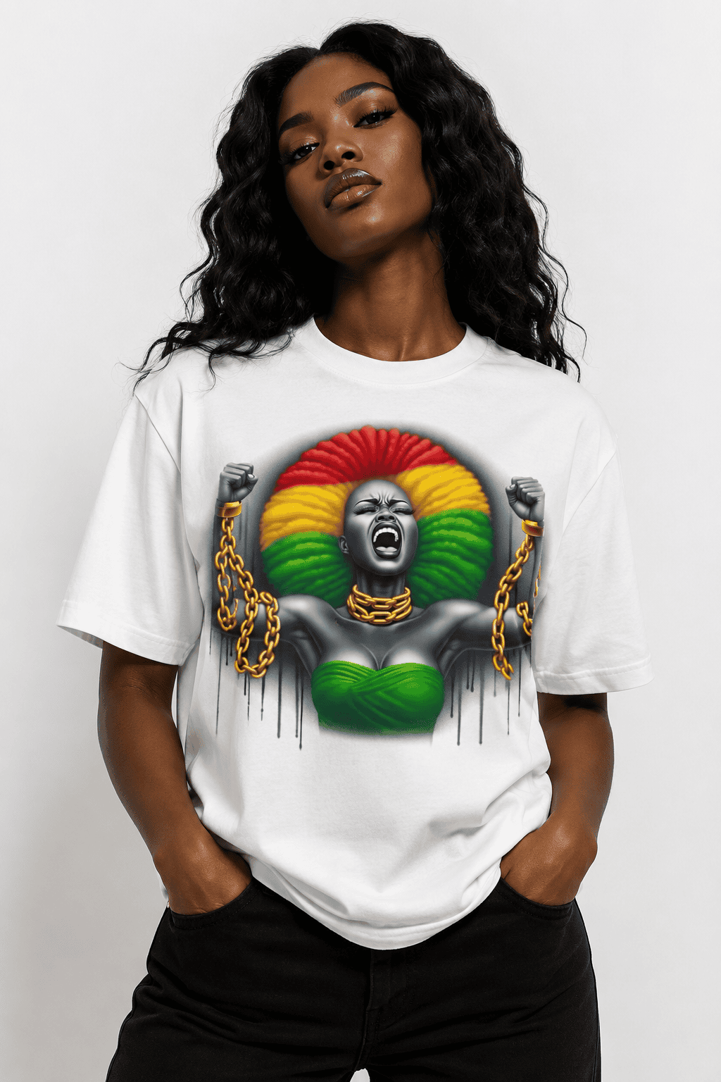 breaking chains t-shirt